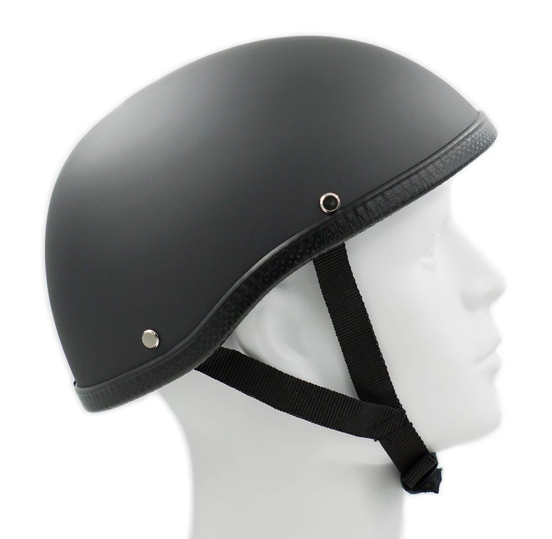 Hot Rides Classic ATV UTV Scooter Beanie Scull Cap Novelty (Non DOT) OSFM Flat Black - Image 5